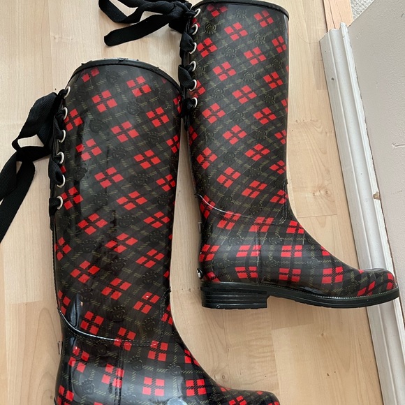 Dav tall rain boots size US6 - Picture 5 of 7